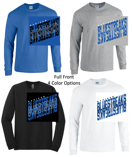 LONG SLEEVE T-SHIRT (YOUTH AND ADULT) madisouthm