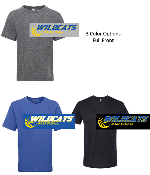 SHORT SLEEVE TRIBLEND T-SHIRT (YOUTH AND ADULT) sjvbasketball