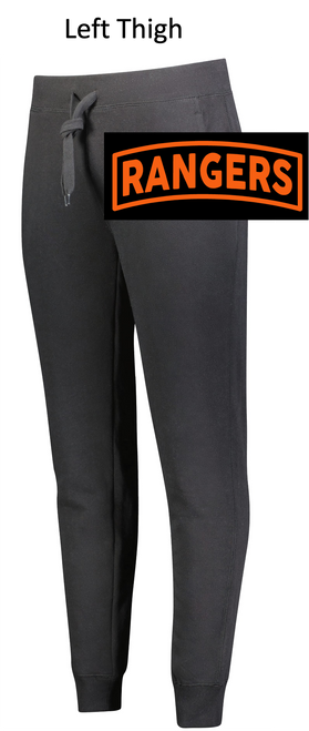 BLACK JOGGER WITH POCKET (YOUTH AND ADULT) northflagthighrang