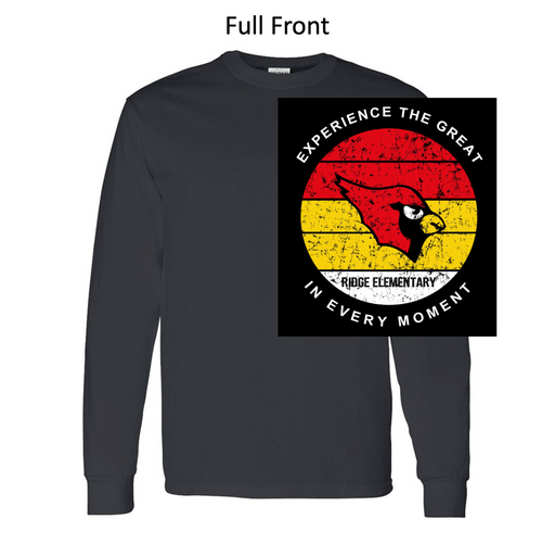 BLACK LONG SLEEVE T-SHIRT (YOUTH AND ADULT) ridgecircle