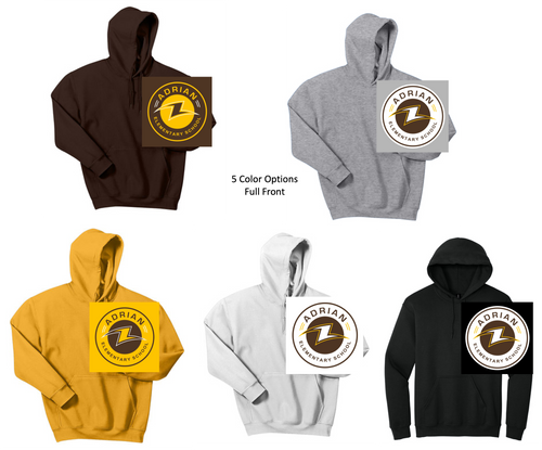 HOODED SWEATSHIRT (ADULT AND YOUTH) adriancircle