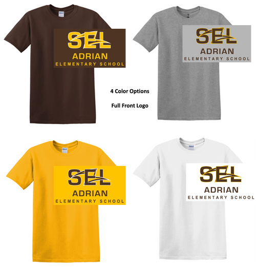 SHORT SLEEVE COTTON T-SHIRT (ADULT) adrianadrian