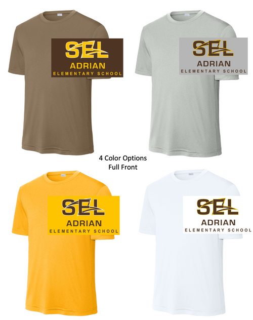 PERFORMANCE TEE - SHORT SLEEVE (ADULT AND YOUTH) adrianadrian