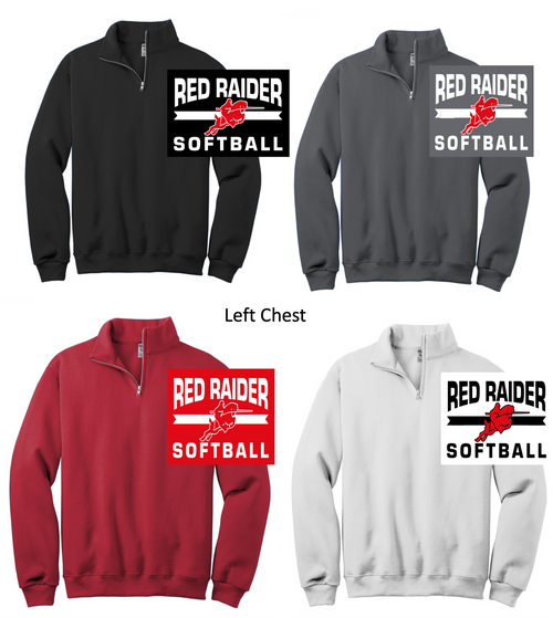 COTTON/POLYESTER 1/4 ZIPPER (ADULT) harsoftlc