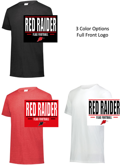 SHORT SLEEVE TRI-BLEND T-SHIRT (ADULT AND YOUTH) harflagfb