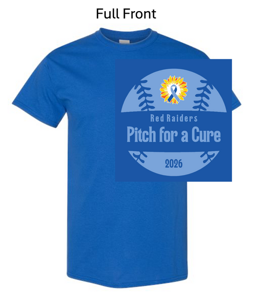 ROYAL SHORT SLEEVE COTTON T-SHIRT (ADULT AND YOUTH) harsoftcure
