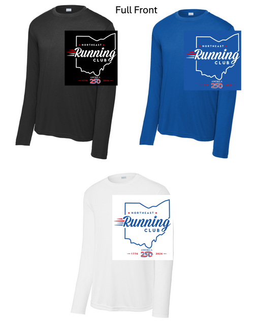 PERFORMANCE TEE - LONG SLEEVE (ADULT AND YOUTH) nercyear