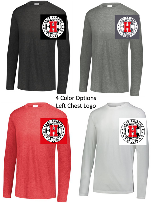 LONG SLEEVE TRI-BLEND T-SHIRT (YOUTH AND ADULT) hargsoc
