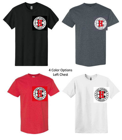 SHORT SLEEVE COTTON T-SHIRT (ADULT AND YOUTH) hargsoc