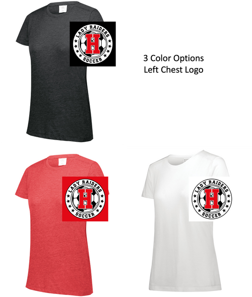 LADIES SHORT SLEEVE TRI-BLEND T-SHIRT (LADIES) hargsoc