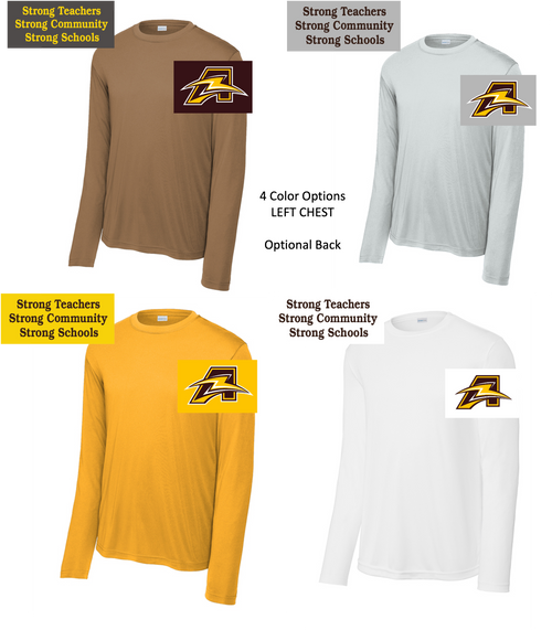 PERFORMANCE LONG SLEEVE T-SHIRT (ADULT) seltaaleftch