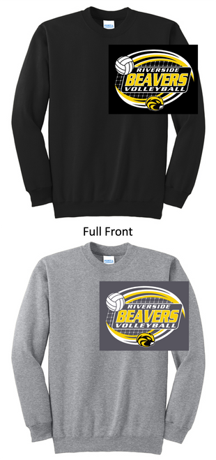 TALL CREW SWEATSHIRT (ADULT TALL) rivervolball
