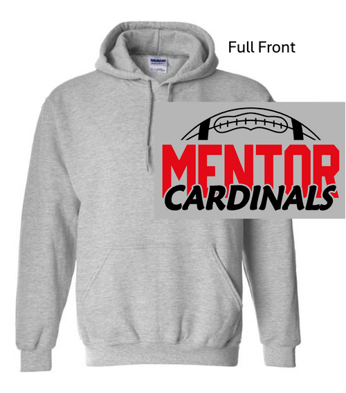 SPORT GREY HOODED SWEATSHIRT (YOUTH AND ADULT) menyouthch