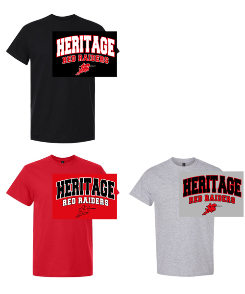 SHORT SLEEVE COTTON T-SHIRT (ADULT AND YOUTH) harboosthertirr