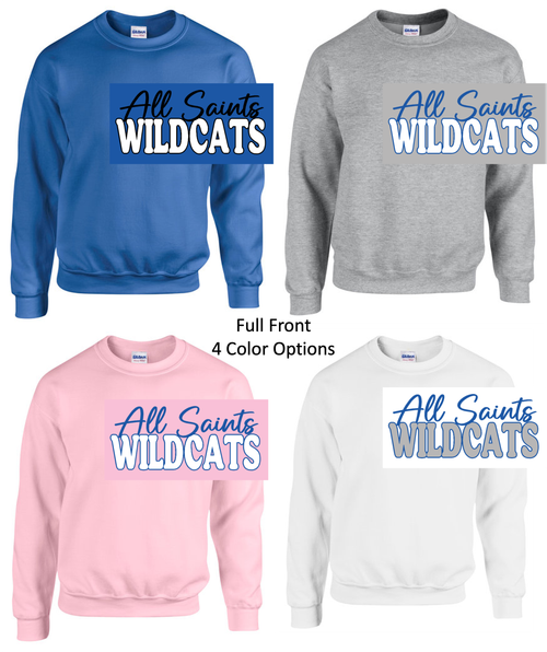 CREW SWEATSHIRT (YOUTH AND ADULT)  allsaintscript