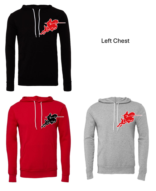 HOODED SPONGE FLEECE SWEATSHIRT (ADULT) pcls