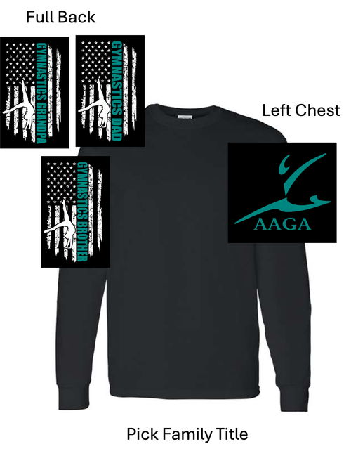BLACK PERFECT BLEND LONG SLEEVE (ADULT) aggboostfamily2
