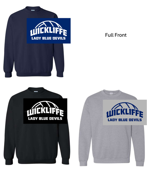 CREW SWEATSHIRT (YOUTH AND ADULT) wickvol1color