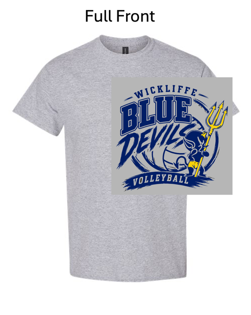SPORT GREY SHORT SLEEVE COTTON T-SHIRT (ADULT AND YOUTH) wickvolfork