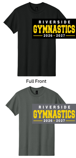 SHORT SLEEVE COTTON T-SHIRT (ADULT AND YOUTH) rivergymyr