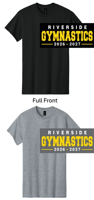 SHORT SLEEVE COTTON T-SHIRT (ADULT AND YOUTH) rivergymyr