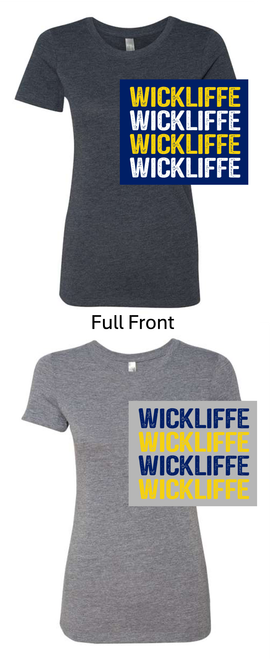 LADIES TRIBLEND T-SHIRT  (LADIES) wickstaff4wick