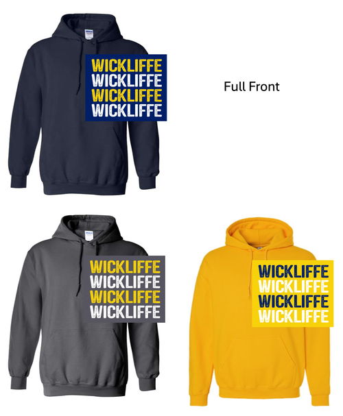 HOODED SWEATSHIRT (ADULT) wickstaff4wick