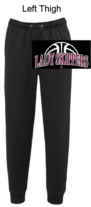 BLACK LADIES COTTON/POLYESTER JOGGER (LADIES) fairbb