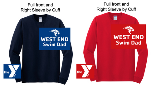 LONG SLEEVE T-SHIRT (YOUTH AND ADULT) weyswimdad