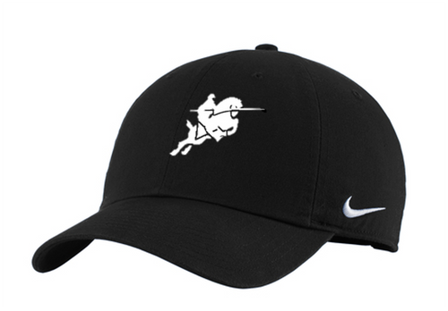 BLACK NIKE  BASEBALL HAT (ONE SIZE) harsoft