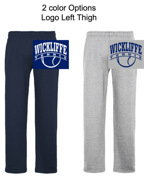 OPEN BOTTOM SWEATPANTS WITH POCKET (YOUTH AND ADULT) wickten