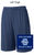 NAVY POLYESTER 9" SHORTS WITH POCKET (YOUTH AND ADULT) wartfthigh