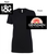 BLACK COTTON/POLYESTER T-SHIRT (LADIES) l&g3