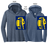 NAVY FROST LIGHTWEIGHT TRIBLEND HOODIE (ADULT AND LADIES) wickfb1color