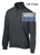GRAPHITE HEATHER POLYESTER 1/4 ZIPPER -LONG SLEEVE (ADULT AND LADIES)  wicksocgirl