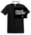 BLACK SHORT SLEEVE COTTON T-SHIRT (ADULT AND YOUTH) emsxcarrow