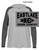 SILVER WITH GRAPHITE LIGHTWEIGHT POLYESTER HOODIE (ADULT AND YOUTH) emsxc