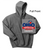GRAPHITE HEATHER  HOODED SWEATSHIRT (YOUTH AND ADULT) topsocgpa