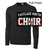 BLACK PERFORMANCE TEE - LONG SLEEVE (ADULT AND YOUTH) northchoir