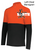 BLACK AND ORANGE POLYESTER 1/4 ZIPPER (ADULT AND LADIES) northchoir
