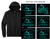 BLACK HOODED SWEATSHIRT (YOUTH AND ADULT) aagboostfamily