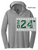 GREY FROST LIGHTWEIGHT TRIBLEND HOODIE (ADULT AND LADIES) mcbb
