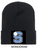 BLACK KNIT BEANIE HAT (ONE SIZE) southwr