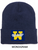 NAVY KNIT BEANIE HAT (ONE SIZE) wickelemmono