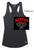 BLACK LADIES POLYESTER RACERBACK TANK TOP  (LADIES) mhsten2