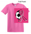 AZALEA PINK SHORT SLEEVE COTTON T-SHIRT (ADULT AND YOUTH) mhsgsoc