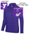 PURPLE POLYESTER FLEECE 1/4 ZIPPER (YOUTH, LADIES  AND ADULT) cygnet