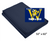 NAVY HEATHER FLEECE BLANKET ONE SIZE) wicktfdevil