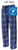 ROYAL AND WHITE FLANNEL PANTS WITH POCKET (YOUTH AND ADULT) ydancethigh
