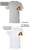 RINGSPUN/POLY SHORT SLEEVE VNECK T-SHIRT (ADULT) seltaAlc